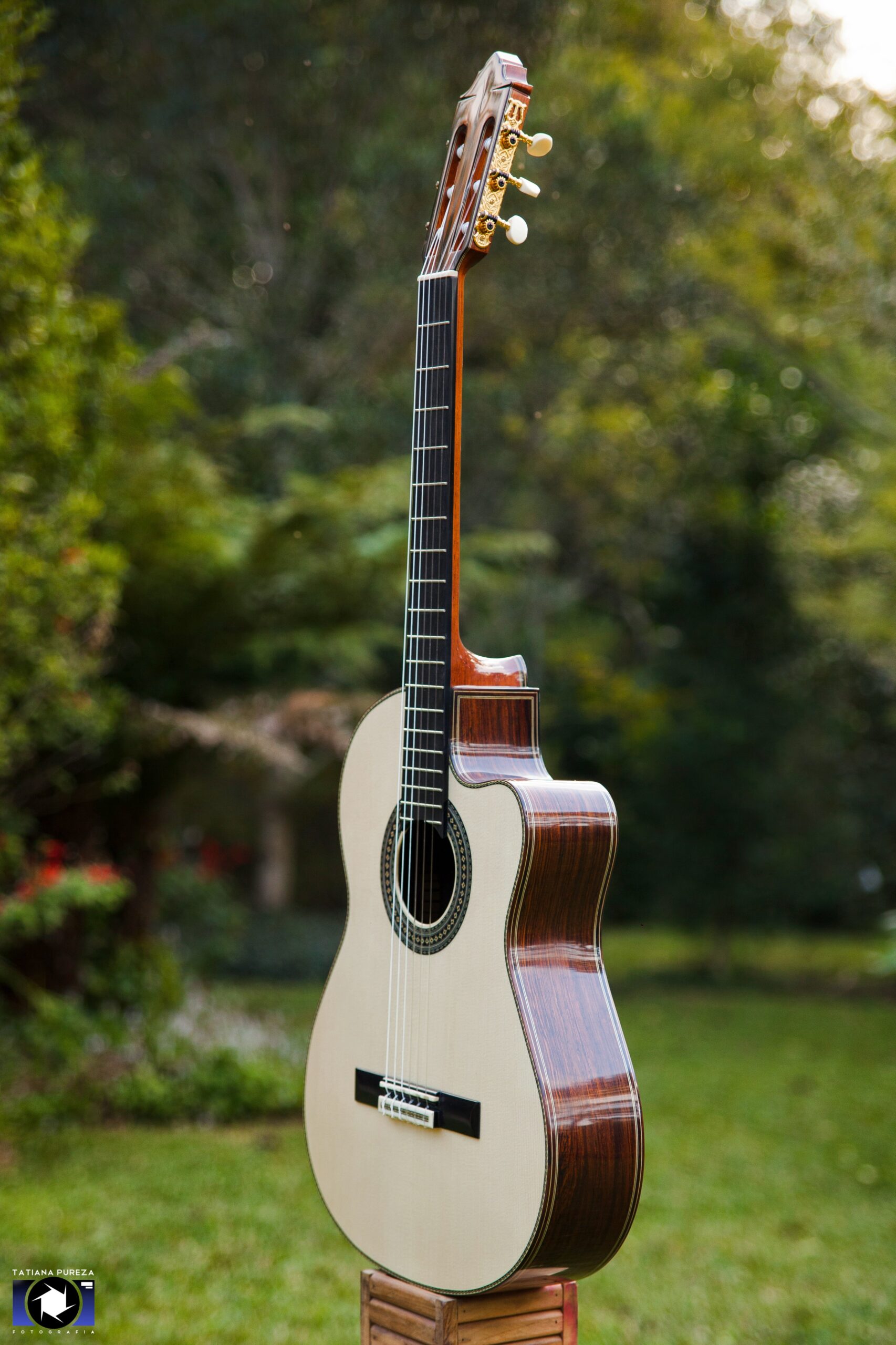 VIOLÃO CLÁSSICO JACARANDÁ CUTAWAY